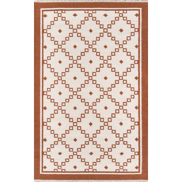 Erin Gates by Momeni Thompson Flatweave Wool Floral Rug Wayfair